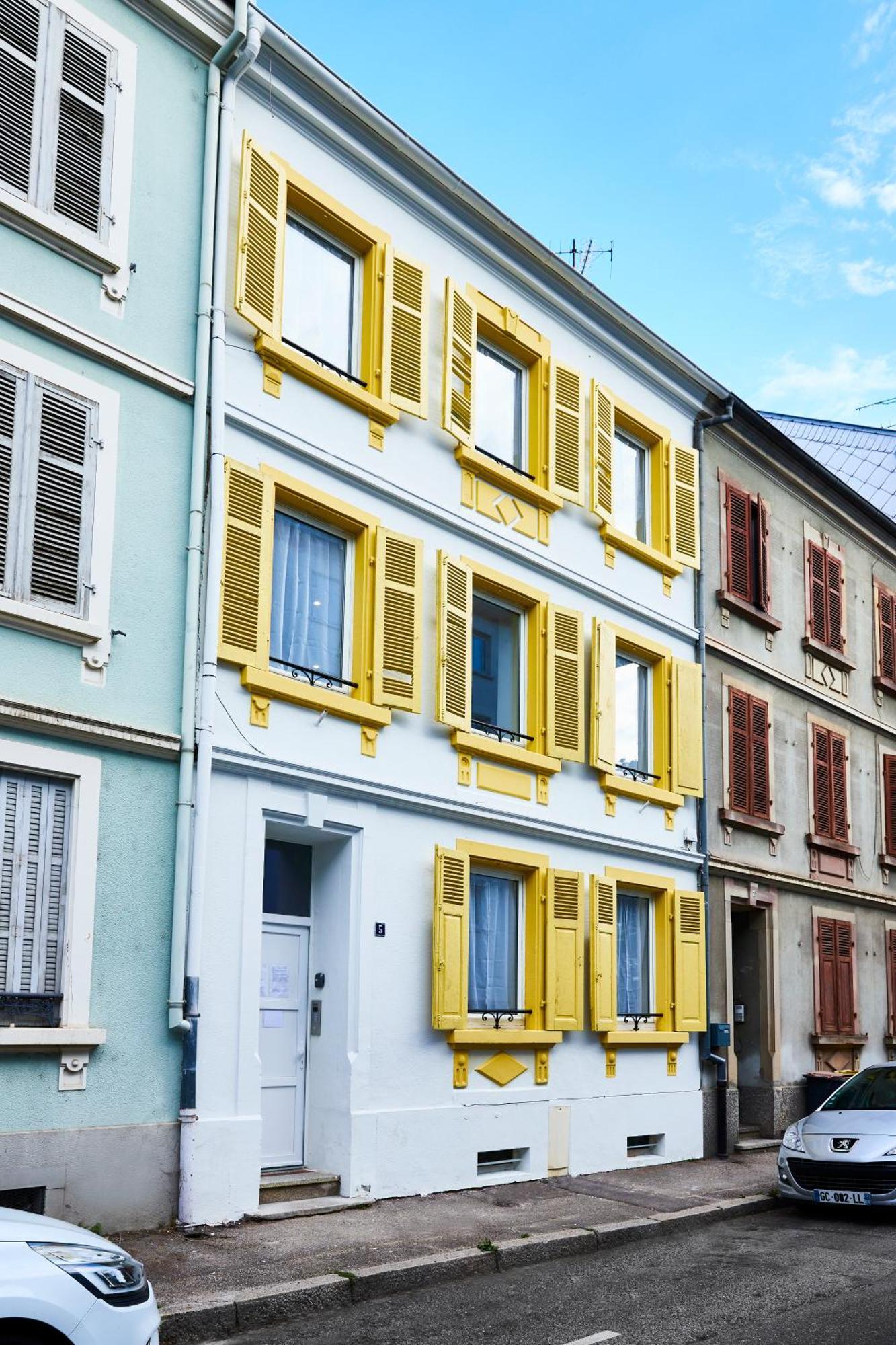 Rt 1 - F3 Au 1er Etage - 1 A 5 Pers Appartement Mulhouse